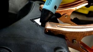 Ремонт пластика с помошью 3D ручки 2.