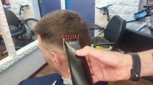Средний Фейд (Mid Fade) // Side Part // Стрижка с укладкой на бок // MAN HAIRCUT // FADE// Стрижка