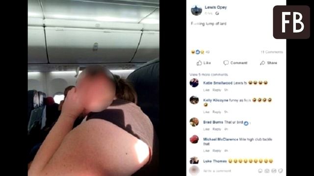 Парень назвал соседку по самолету "куском сала", и вот что из этого получилось смотреть онлайн