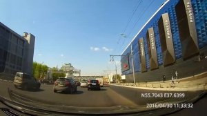 Текстильщики - Даниловский 30/04/2016 (timelapse 4x)