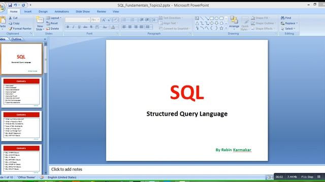 Oracle SQL All-in-one Course | SQL Fundamentals | SQL Course | SQL Training смотреть онлайн