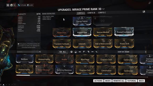 Warframe: Mirage Prime | Build & Review - Update 22.7.0 смотреть онлайн