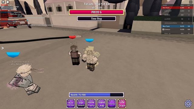 INFINITE TIMESTOP WITH DIO... | Troublesome Battlegrounds 2 ROBLOX смотреть онлайн