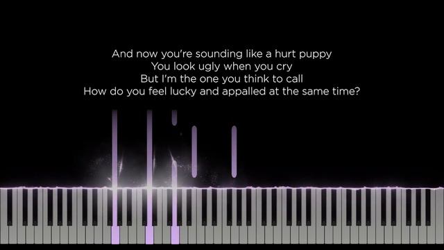 Backburner - NIKI (Original Key Karaoke) - Piano Instrumental Cover with Lyrics смотреть онлайн