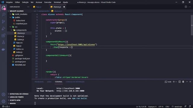 Parte 8 - Fazendo GET em uma API REST com React смотреть онлайн