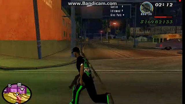 Захват Территории или читер Grove Street(GTA SA)