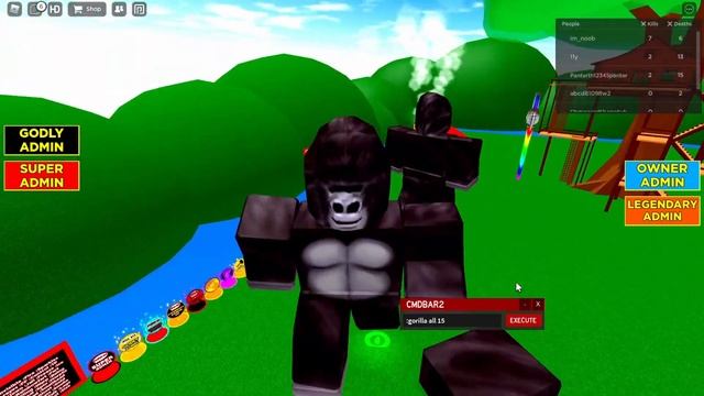 Roblox - Free Admin " :gorilla all 15 " смотреть онлайн