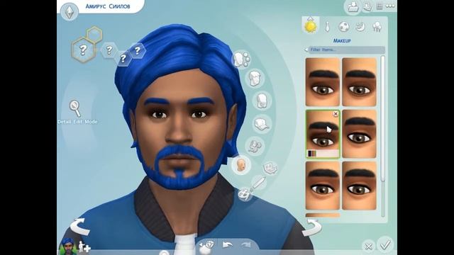 Let`s play по игре Sims 4 ( Создание персонажа) смотреть онлайн