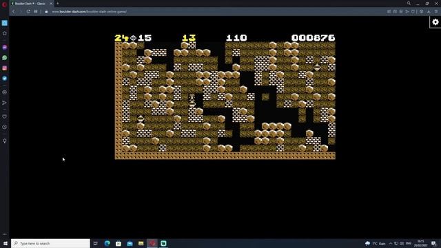 MHG PLAYS {{BOULDER DASH}} LEVEL 3 **1984** смотреть онлайн