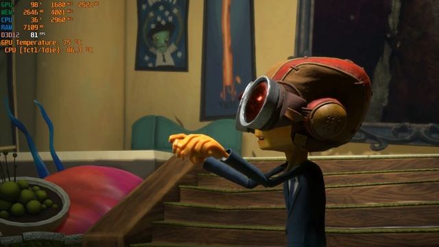 Psychonauts 2, GTX 1650, Ryzen 5 3550H, High Settings, 1080p смотреть онлайн