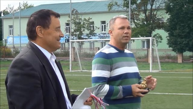 Награждение победителей и призеров Первенства Дмитровского района по футболу среди ветеранов