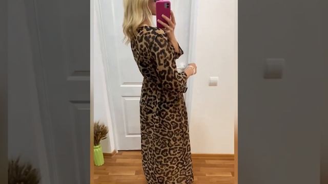 Леопардовая накидка ? на пляж с #алиекспресс #aliexpress #покупки #shopping #fashion #купальник смотреть онлайн