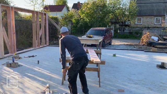 Н-образный БАРНХАУС 195 м2 за 14 минут | Одноэтажный скандинавский дом (каркас в сборе) смотреть онлайн