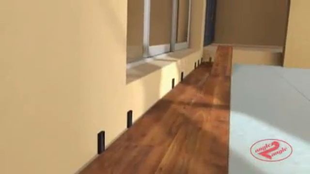 Монтаж на ламинат Kronoswiss с клик система Angle2Angle смотреть онлайн