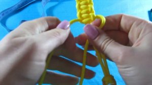 Браслет из паракорда «Кобра» / Cobra paracord bracelet