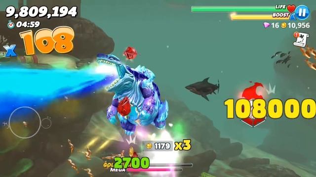 NEW APEX SHARK SHIN SHARKJIRA UNLOCKED (HUNGRY SHARK WORLD) смотреть онлайн