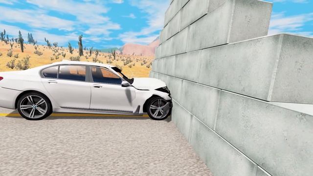 BMW vs Brick Wall – BeamNG.Drive смотреть онлайн