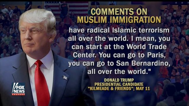 Trump: Muslim ban 'just a suggestion' смотреть онлайн