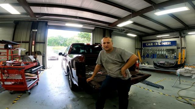 Fordf150 Bed side panel replace смотреть онлайн