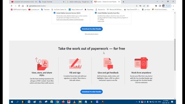 Adobe Reader Download Windows 10 | How To Download Adobe Reader For Windows 10 смотреть онлайн