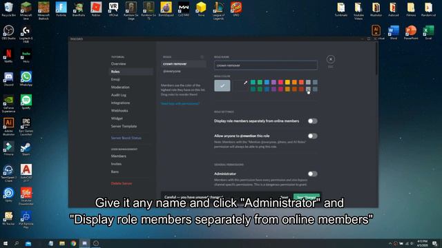 How To Remove Server Owner Crown [Discord] [2020] смотреть онлайн