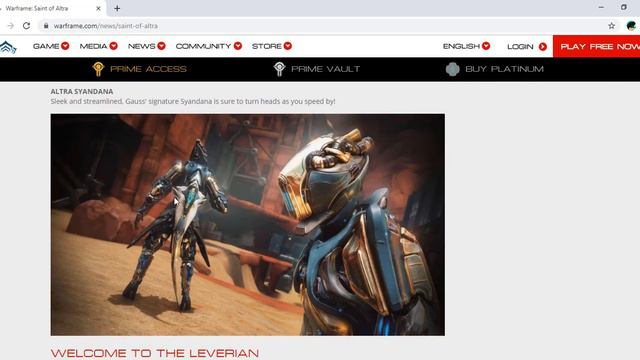 GAUSS IS COMING THIS WEEK! - Warframe смотреть онлайн