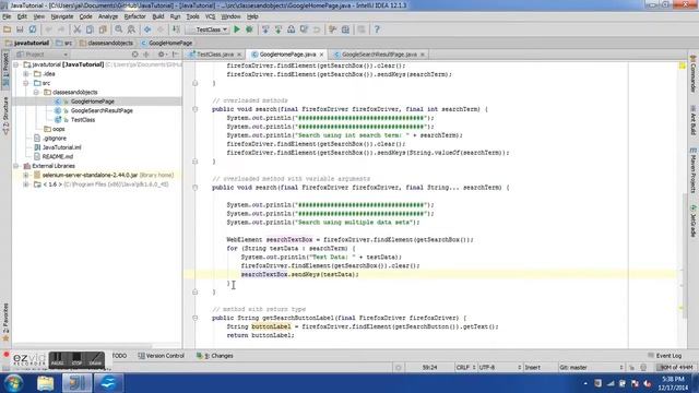 Classes, methods and objects - 4 Java Training video смотреть онлайн