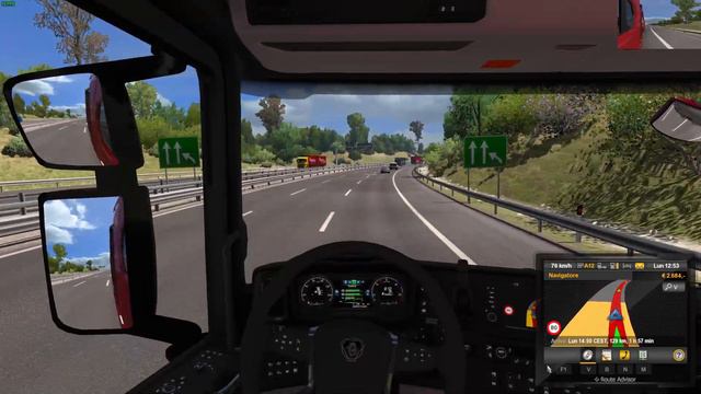 Euro Truck Simulator 2 (1.33) DLC Bell'Italia Milano Verona Scania S 2016 + DLC's & Mods смотреть онлайн