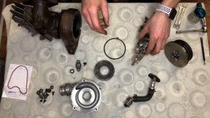 Замена картриджа турбины Рено-Ниссан 1.5dci k9k 782