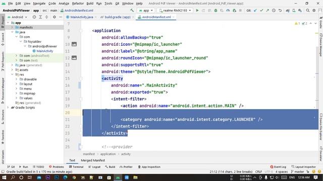fix @EActivity (R.layout.activity_main) Missing смотреть онлайн