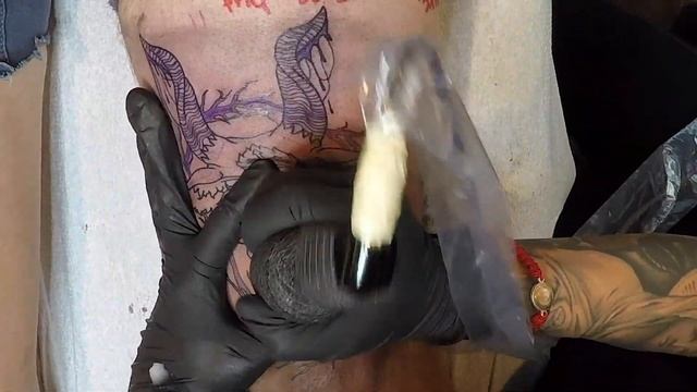 - Satan Baphomet Goat Tattoo Time Lapse - смотреть онлайн