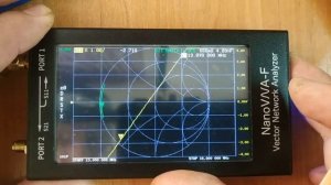 Определение волнового сопротивления кабеля с помощью АА  NanoVNA-F