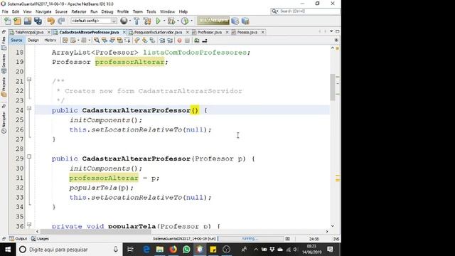Java Desktop - Alterar com Array List смотреть онлайн