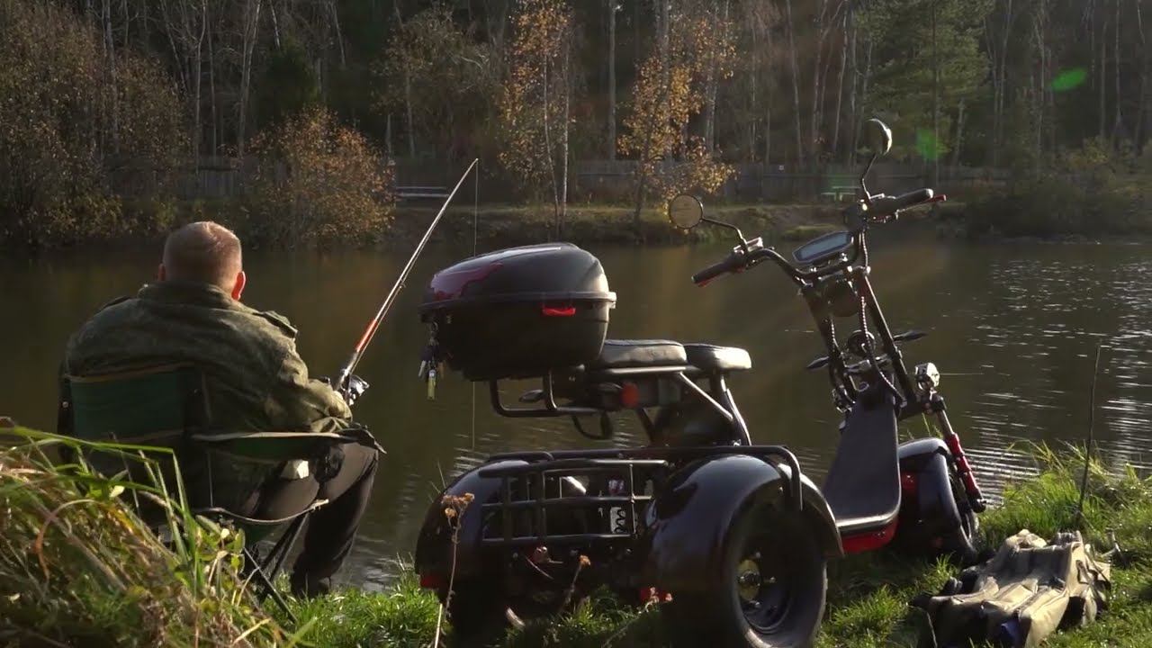 Электротрицикл WHITE SIBERIA PRO TRIKE 3000W смотреть онлайн