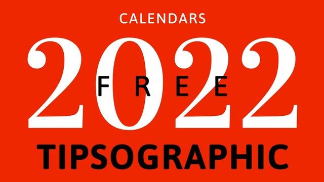 [FREE] Excel / Google Sheets Calendar Template 2022 смотреть онлайн