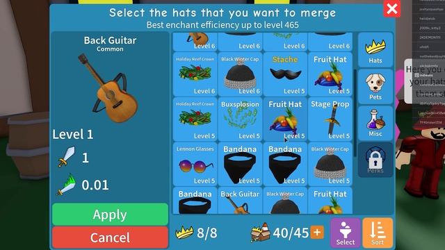 NOOB unboxes INSANELY RARE 0.00001% HAT in UNBOXING SIMULATOR (ROBLOX) смотреть онлайн