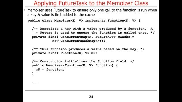 Java FutureTask смотреть онлайн