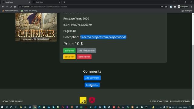 Online Book Store Project in MEAN Stack, MongoDB, ExpressJS , AngularJS, NodeJS смотреть онлайн