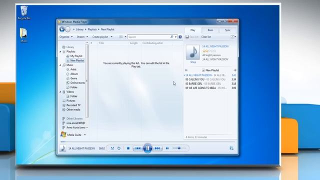 How to edit a regular playlist in Windows® Media Player смотреть онлайн