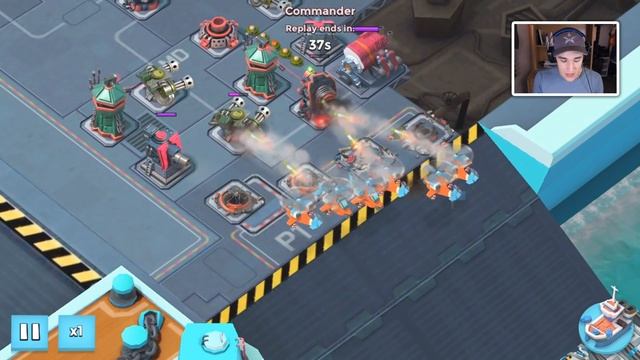 NEW BOOM BEACH FLYING TROOPS GAMEPLAY! Rocket Chopper and Heavy Chopper in Warships! смотреть онлайн