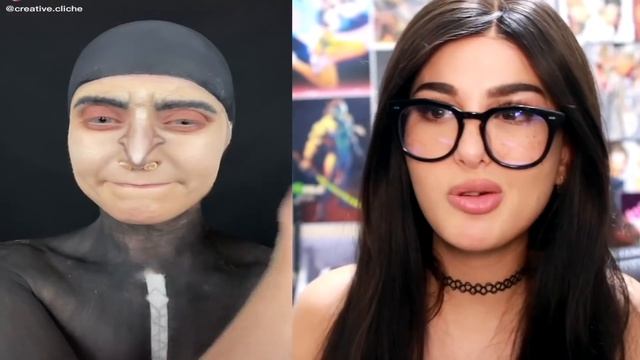 Crazy Halloween Tik Tok Makeup Transformations смотреть онлайн