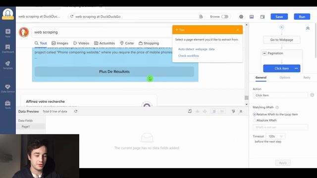 Scrape DuckDuckGo Search Results смотреть онлайн