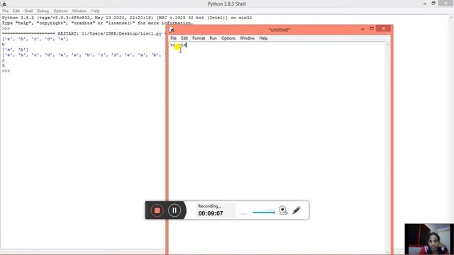 Practical -List,tuple, dictionary data type in python смотреть онлайн