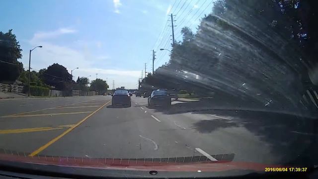 Dixon Rd from Scarlett Rd to Highway 427 in Toronto смотреть онлайн