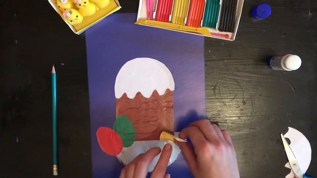 Пасха - аппликация смотреть онлайн