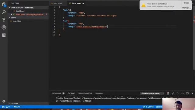 How to custom code reuse (snippets) in visual studio code ? смотреть онлайн