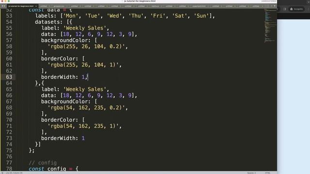 How to Control the Drawing Order Of Line Chart in Chart JS 4 смотреть онлайн