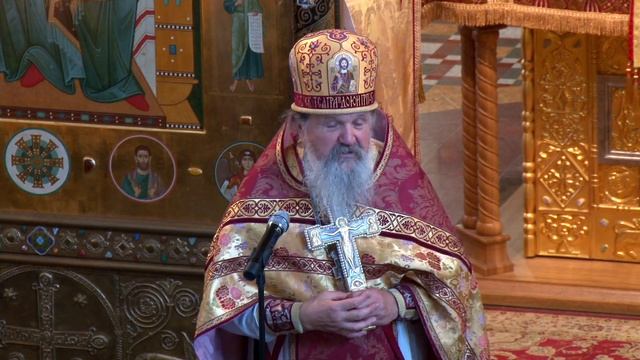 ПРОПОВЕДЬ о. Андрея Лемешонка после Литургии (15.08.2021)