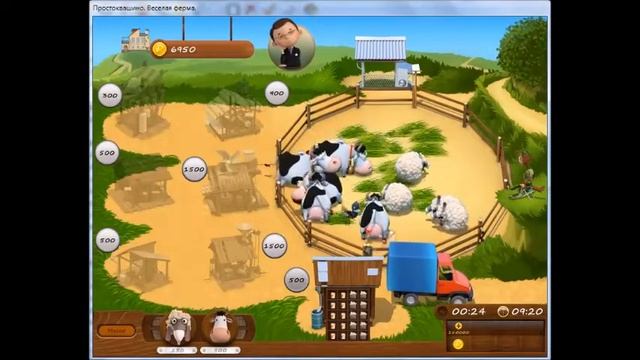 Обзор игры Простоквашино. Весёлая ферма смотреть онлайн