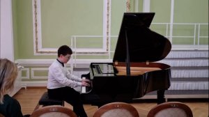 Шмит.  Этюд. Сочинение 3 n6. Исполняет Бызов Михаил